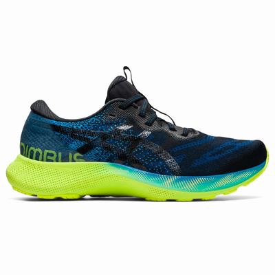 Asics Gel-Nimbus Lite 2 - Miesten Juoksukengät - Sininen/Mustat